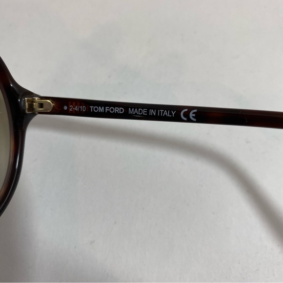 Tom Ford Rhonda Tortoise Sunglasses - Picture 2 of 7